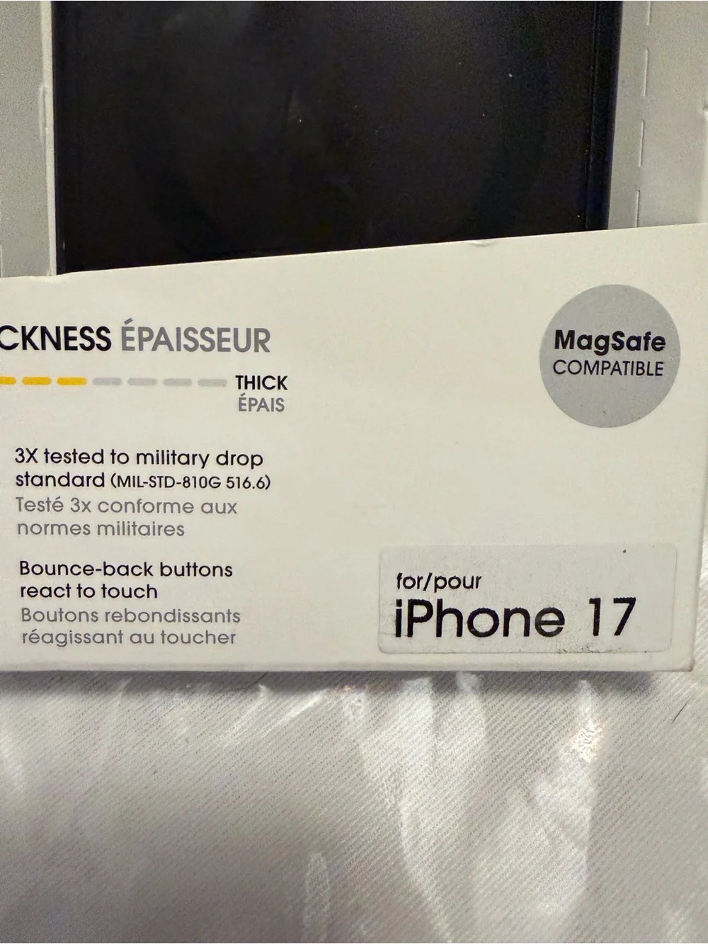 OtterBox Symmetry Series MagSafe Compatible Case for iPhone 17 - Black New